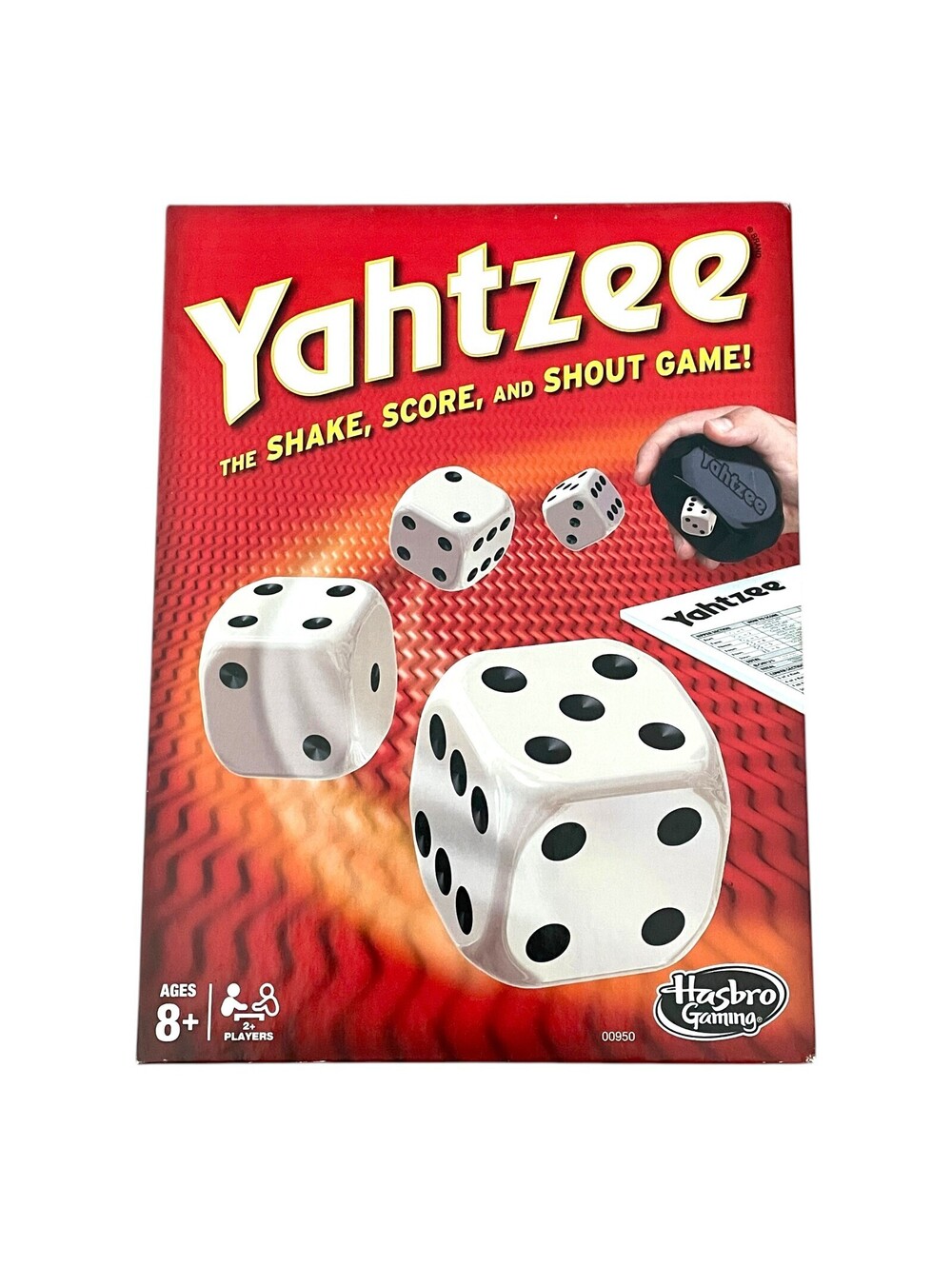 Hasbro Classic Yahtzee Game Family Fun 100% Complete‎ Ages 8+